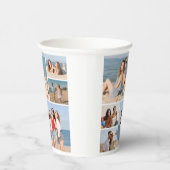 Creëer Uw eigen fotocollage 6 Papieren Bekers (Rechts)