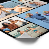 Creëer Uw eigen fotocollage 6 Poster (Hoek)