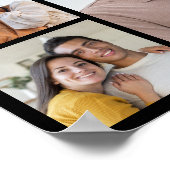 Creëer Uw eigen fotocollage 6 Poster (Hoek)