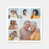 Creëer Uw eigen fotocollage 6 Servet (Voorkant)