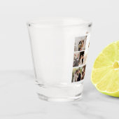 Creëer Uw eigen fotocollage 6 Shot Glas (Links)