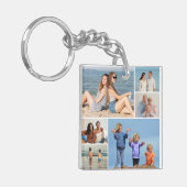 Creëer Uw eigen fotocollage 6 Sleutelhanger (Voorkant Links)