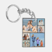 Creëer Uw eigen fotocollage 6 Sleutelhanger (Voorkant Links)