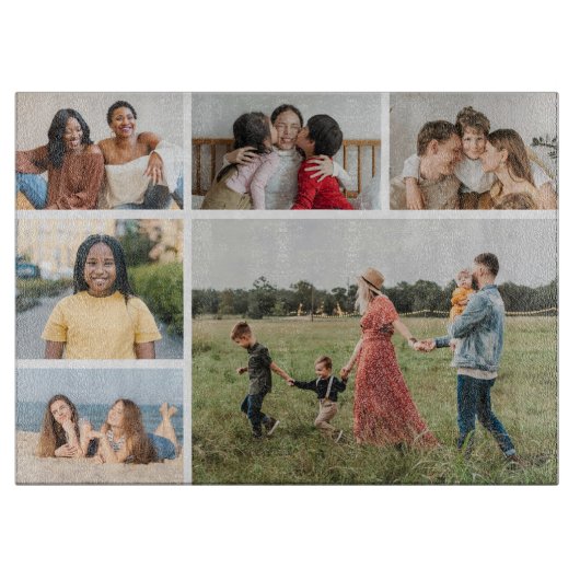 Creëer Uw eigen fotocollage 6 Snijplank (Voorkant)