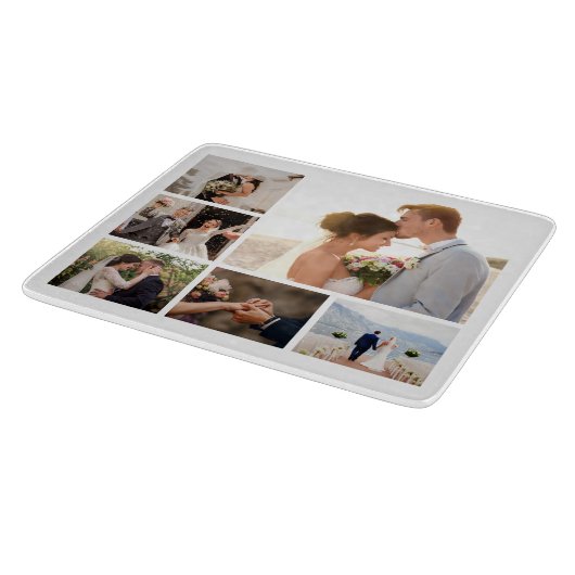 Creëer Uw eigen fotocollage 6 Snijplank (Hoek)