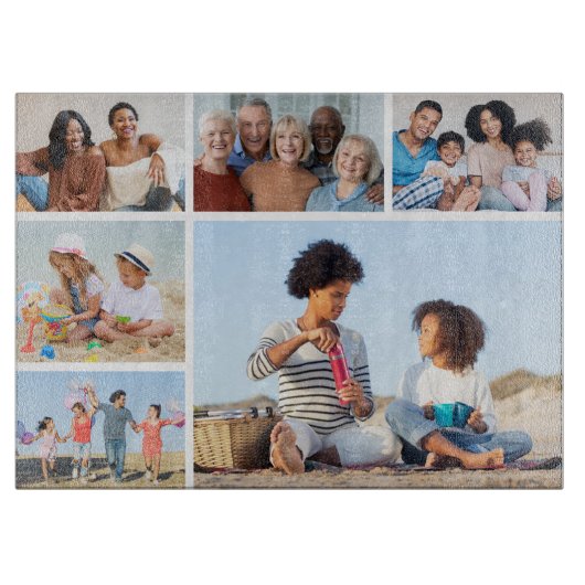 Creëer Uw eigen fotocollage 6 Snijplank (Voorkant)