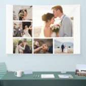 Creëer Uw eigen fotocollage 6 Spandoek (Beurs)