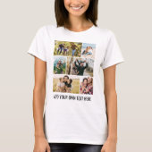 Creëer Uw eigen fotocollage 6 T-shirt (Voorkant)