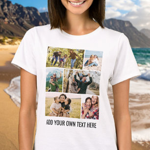 Creëer Uw eigen fotocollage 6 T-shirt