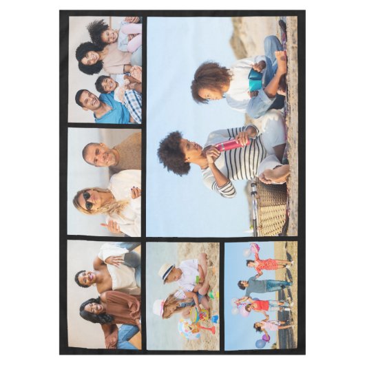 Creëer Uw eigen fotocollage 6 Tafelkleed (Voorkant)