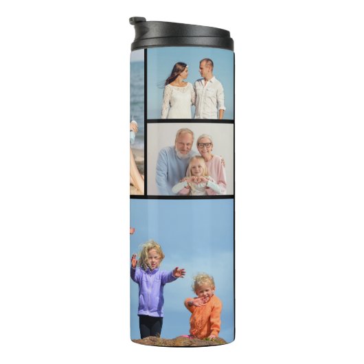 Creëer Uw eigen fotocollage 6 Thermosbeker (Geroteerd rechts)