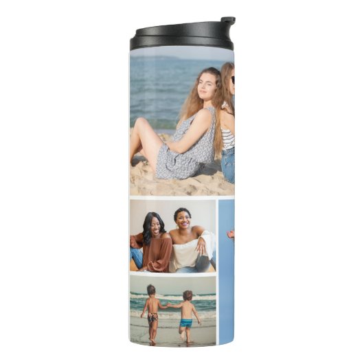 Creëer Uw eigen fotocollage 6 Thermosbeker (Gedraaid links)