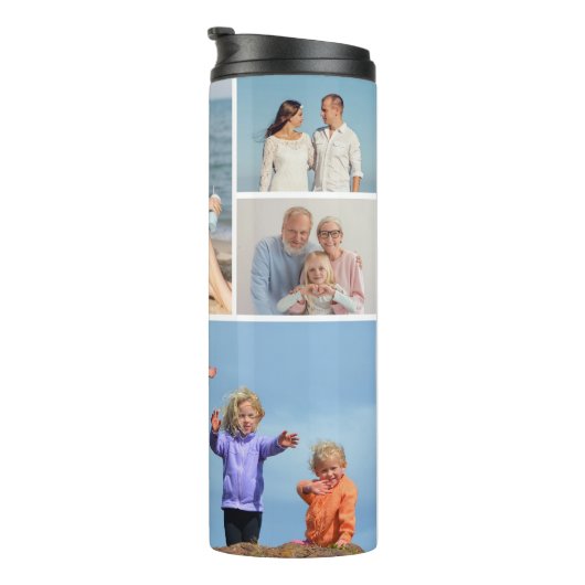 Creëer Uw eigen fotocollage 6 Thermosbeker (Geroteerd rechts)