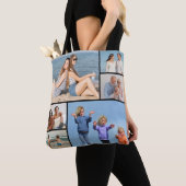 Creëer Uw eigen fotocollage 6 Tote Bag (Dichtbij)