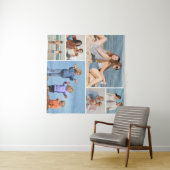 Creëer Uw eigen fotocollage 6 Wandkleed (In Situ (horizontaal))