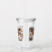 Creëer Uw eigen fotocollage 7 Acryl Drinkbeker (Links)