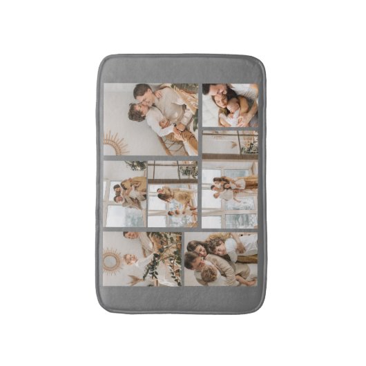 Creëer Uw eigen fotocollage 7 Badmat (Voorkant Verticaal)