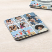 Creëer Uw eigen fotocollage 7 Bier Onderzetter (Linkerzijde)