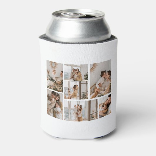 Creëer Uw eigen fotocollage 7 Blikjeskoeler (Blikje Achterkant)