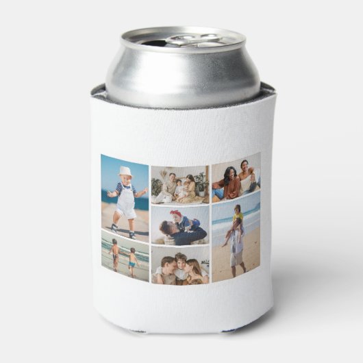 Creëer Uw eigen fotocollage 7 Blikjeskoeler (Blikje Voorkant)