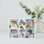 Creëer Uw eigen fotocollage 7 Briefkaart (Staand voorkant)