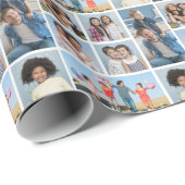 Creëer Uw eigen fotocollage 7 Cadeaupapier (Rol Hoek)