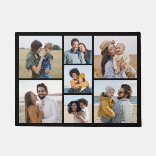 Creëer Uw eigen fotocollage 7 Deurmat (Voorkant)