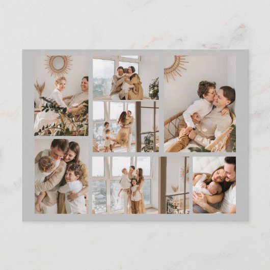 Creëer Uw eigen fotocollage 7 Feestdagenkaart (Voorkant)