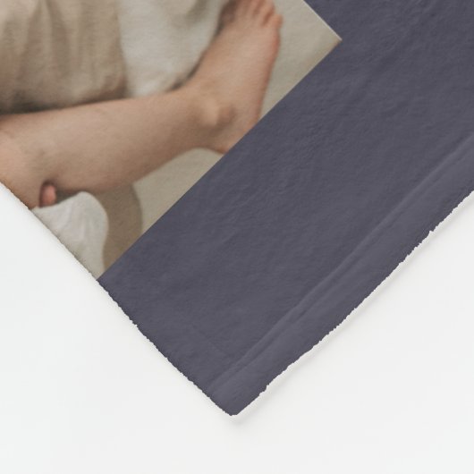 Creëer Uw eigen fotocollage 7 Fleece Deken (Hoek)