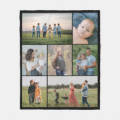 Creëer Uw eigen fotocollage 7 Fleece Deken (Voorkant)