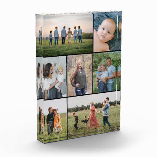 Creëer Uw eigen fotocollage 7 Fotoblokken (Links)