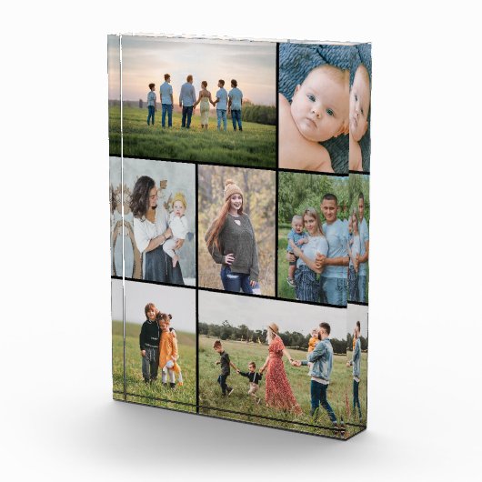 Creëer Uw eigen fotocollage 7 Fotoblokken (Rechts)