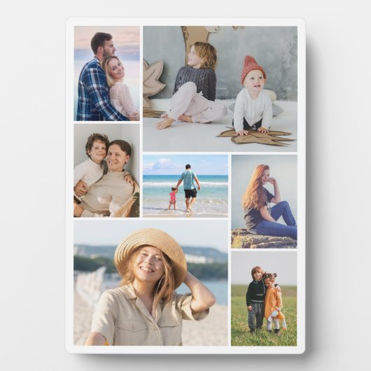 Creëer Uw eigen fotocollage 7 Fotoplaat (voorkant)