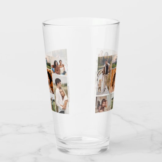 Creëer Uw eigen fotocollage 7 Glas (Rechts)