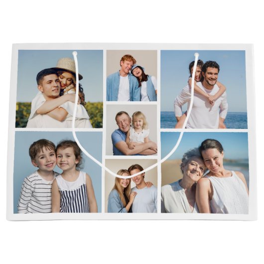 Creëer Uw eigen fotocollage 7 Groot Cadeauzakje (Voorkant)