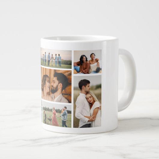 Creëer Uw eigen fotocollage 7 Grote Koffiekop (Voorkant rechts)