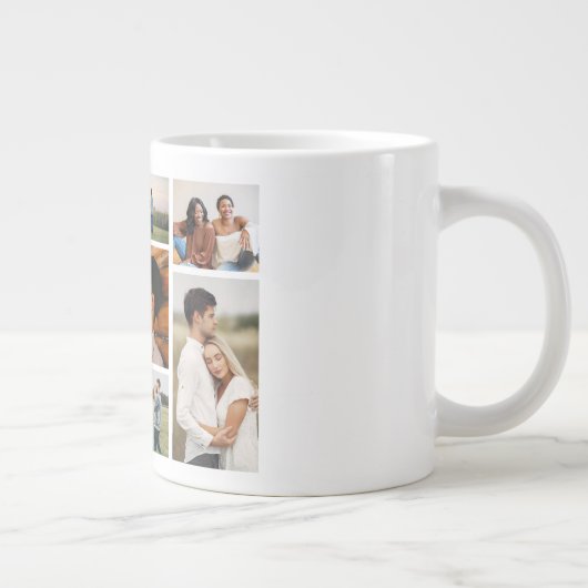 Creëer Uw eigen fotocollage 7 Grote Koffiekop (Rechts)