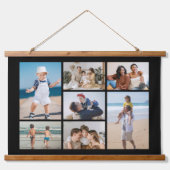 Creëer Uw eigen fotocollage 7 Hangend Wandkleed (Voorkant)