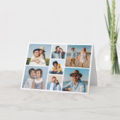Creëer Uw eigen fotocollage 7 Kaart (Voorkant)