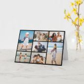 Creëer Uw eigen fotocollage 7 Kaart (Gele Bloem)