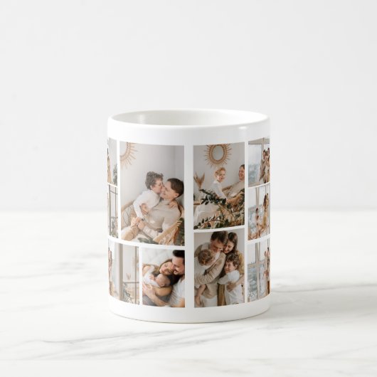 Creëer Uw eigen fotocollage 7 Koffiemok (Center)