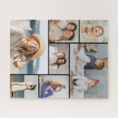 Creëer Uw eigen fotocollage 7 Legpuzzel (Horizontaal)