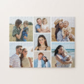 Creëer Uw eigen fotocollage 7 Legpuzzel (Horizontaal)