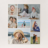 Creëer Uw eigen fotocollage 7 Legpuzzel (Verticaal)