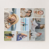 Creëer Uw eigen fotocollage 7 Legpuzzel (Horizontaal)