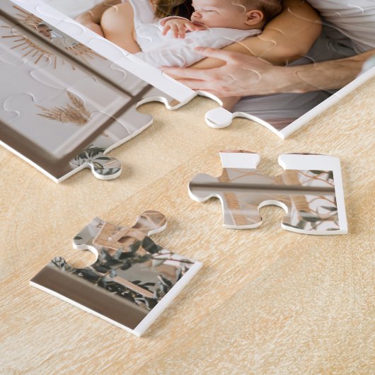 Creëer Uw eigen fotocollage 7 Legpuzzel (Zijkant)