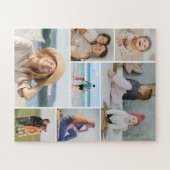 Creëer Uw eigen fotocollage 7 Legpuzzel (Horizontaal)