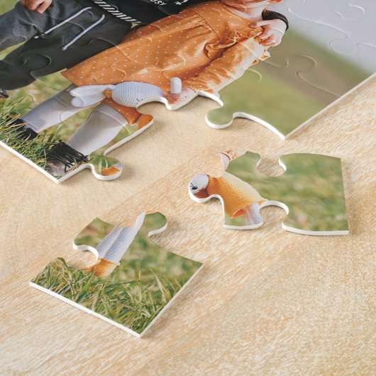 Creëer Uw eigen fotocollage 7 Legpuzzel (Zijkant)