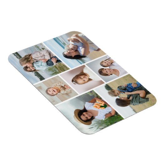 Creëer Uw eigen fotocollage 7 Magneet (Rechterzijde)