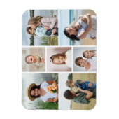 Creëer Uw eigen fotocollage 7 Magneet (Verticaal)